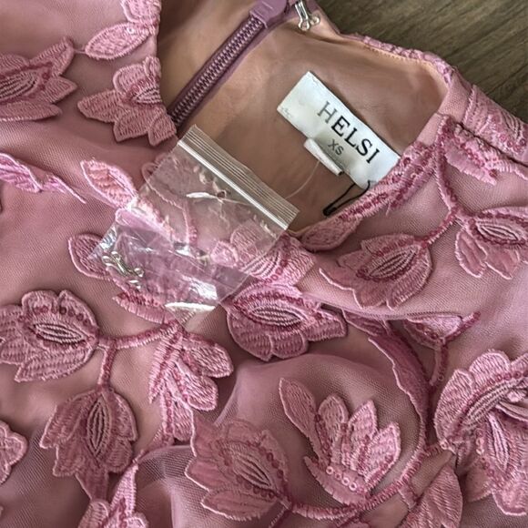 HELSI Christy Appliqué Long Sleeve Minidress - Picture 3 of 5